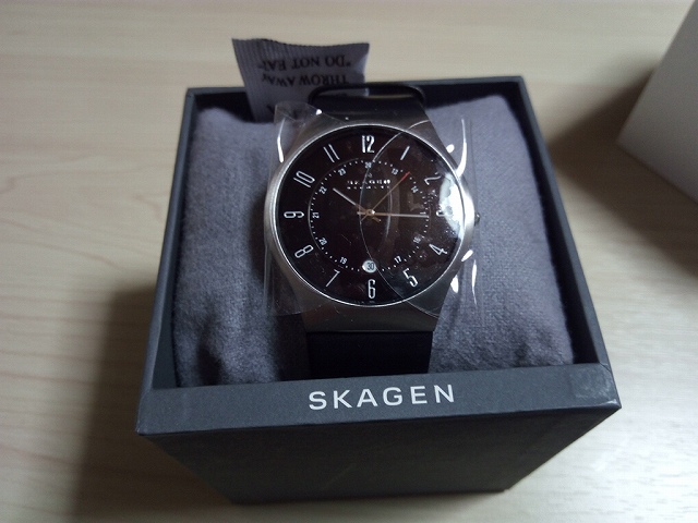 １万円以内で買える『SKAGEN(スカーゲン)233XXLSLB』メンズ腕時計 