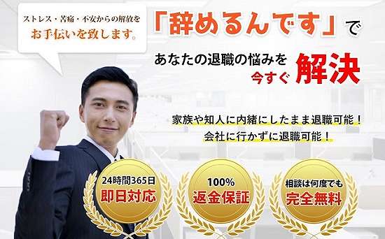 辞めるんですの紹介画像