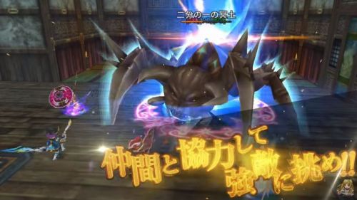 エレメンタルナイツオンラインRのバトル紹介画像