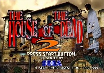 THE HOUSE OF THE DEAD2のタイトル