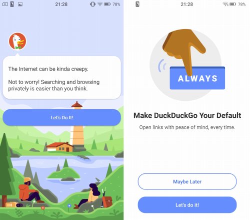 duckduckgoのチュートリアル