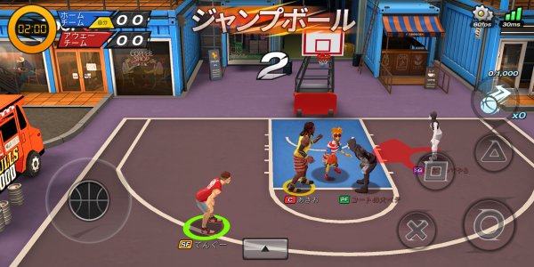 2on2のチーム戦