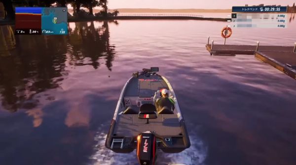 Bassmaster Fishing 2022の釣りゲーム画像