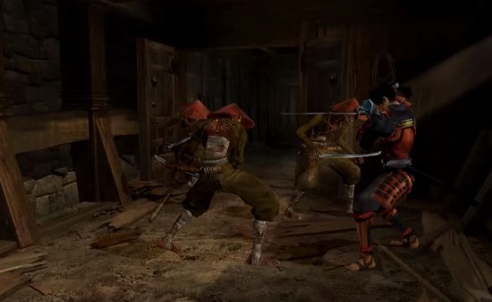 PS4版の鬼武者紹介画像