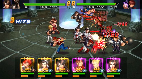 THE KING OF FIGHTERS '98UM OLのドット絵戦闘バトル