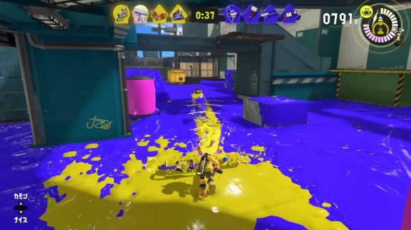 スプラトゥーン3のゲーム紹介画像