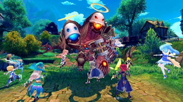 ソロ向けRPG星界神話のPCゲーム画面