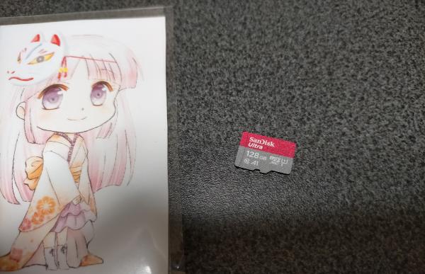 switch用のmicroSDカード