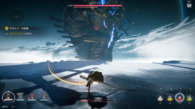 アークナイツ:エンドフィールドのゲームプレイ画像