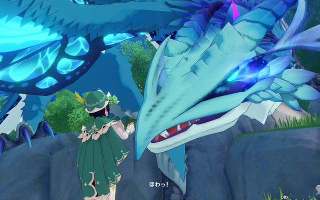 原神のゲームプレイ画像