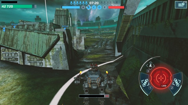 War Robotsのプレイ画像